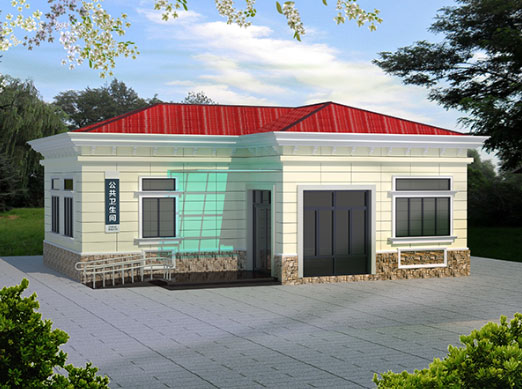 万江街道现代都市型移动厕所