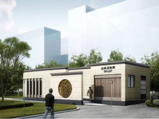 万江街道豪华组装型移动厕所