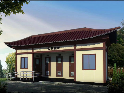 万江街道人文历史型移动厕所